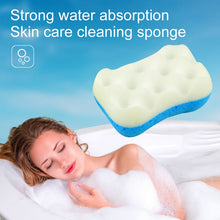 Load image into Gallery viewer, 2 PCS Deep Skin Care Bath Sponge Exfoliating Cleansing Washing servant Shower Sponge Brush, Random Color Delivery, Deep Skin Care Bath Sponge