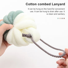 Load image into Gallery viewer, Portable Hanging Bath Flower Ball Soft Foaming Shower Massage Ball Body Exfoliating Bath Brush
