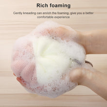 Load image into Gallery viewer, Portable Hanging Bath Flower Ball Soft Foaming Shower Massage Ball Body Exfoliating Bath Brush