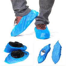 Load image into Gallery viewer, 100 PCS Rainy Day Disposable Plastic CPE Thick Outdoor Shoe Cover, 3g, 1.5g
