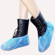 Load image into Gallery viewer, 100 PCS Rainy Day Disposable Plastic CPE Thick Outdoor Shoe Cover, 3g, 1.5g