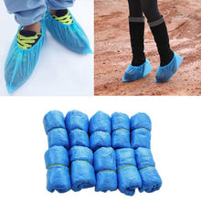 Load image into Gallery viewer, 100 PCS Rainy Day Disposable Plastic CPE Thick Outdoor Shoe Cover, 3g, 1.5g