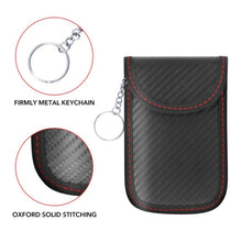 Load image into Gallery viewer, Antimagnetic RFID Car Key Mobile Phone Bag Shielding Set Radiation Cell Phone Pocket, 2 PCS 13 x 8.5cm