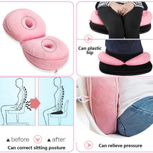 Load image into Gallery viewer, Multifunctional Dual Comfort Memory Foam Seat Hip Lift Seat Beautiful Butt Latex Cushion