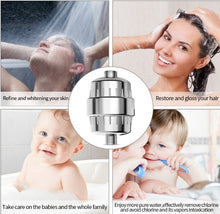 Load image into Gallery viewer, 10-15 Layer Activated Carbon Bathroom Shower Filter Bathing Water Filter Purifier Water Shower Set, Activated Carbon Filter