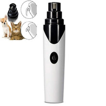 Load image into Gallery viewer, Pet Nail Polisher Cats and Dogs Clean Nails Electric Manicure, PTy068 1 Block Silent Version, PTy078 2 Block Professional Edition, PTw208 White 1 Block Normal Version, PTw208 Black 1 Block Normal Edition