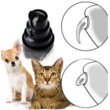 Load image into Gallery viewer, Pet Nail Polisher Cats and Dogs Clean Nails Electric Manicure, PTy068 1 Block Silent Version, PTy078 2 Block Professional Edition, PTw208 White 1 Block Normal Version, PTw208 Black 1 Block Normal Edition