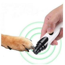 Load image into Gallery viewer, Pet Nail Polisher Cats and Dogs Clean Nails Electric Manicure, PTy068 1 Block Silent Version, PTy078 2 Block Professional Edition, PTw208 White 1 Block Normal Version, PTw208 Black 1 Block Normal Edition