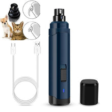 Load image into Gallery viewer, Pet Nail Polisher Cats and Dogs Clean Nails Electric Manicure, PTy068 1 Block Silent Version, PTy078 2 Block Professional Edition, PTw208 White 1 Block Normal Version, PTw208 Black 1 Block Normal Edition