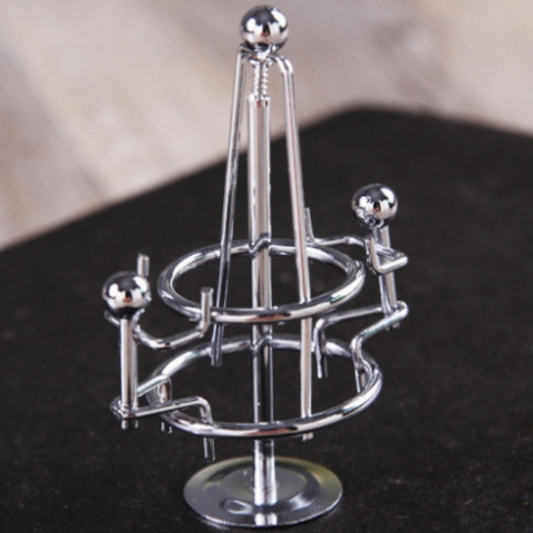 Mini Balance Little Iron Man Decompression Ornament Tumbler Sports Metal Crafts