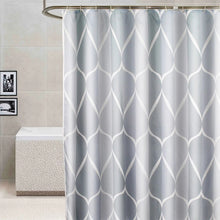Load image into Gallery viewer, Shower Curtain Waterproof Bathroom Geometric Light Grey Bath Curtains, 80x180cm, 80x200cm, 100x180cm, 100x200cm, 120x180cm, 120x200cm, 150x180cm, 150x200cm, 180x180cm, 180x200cm, 200x180cm, 200x200cm, 220x200cm, 240x200cm, 260x200cm, 280x200cm, 300x200cm