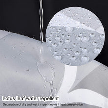 Load image into Gallery viewer, Shower Curtain Waterproof Bathroom Geometric Light Grey Bath Curtains, 80x180cm, 80x200cm, 100x180cm, 100x200cm, 120x180cm, 120x200cm, 150x180cm, 150x200cm, 180x180cm, 180x200cm, 200x180cm, 200x200cm, 220x200cm, 240x200cm, 260x200cm, 280x200cm, 300x200cm