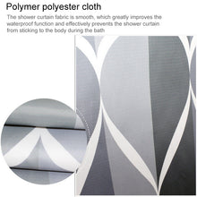 Load image into Gallery viewer, Shower Curtain Waterproof Bathroom Geometric Light Grey Bath Curtains, 80x180cm, 80x200cm, 100x180cm, 100x200cm, 120x180cm, 120x200cm, 150x180cm, 150x200cm, 180x180cm, 180x200cm, 200x180cm, 200x200cm, 220x200cm, 240x200cm, 260x200cm, 280x200cm, 300x200cm