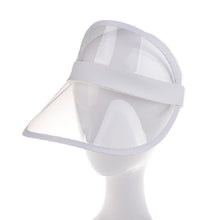Load image into Gallery viewer, PVC Outdoor Transparent Sun Hat Visor Cap for Male / Female