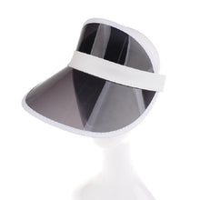 Load image into Gallery viewer, PVC Outdoor Transparent Sun Hat Visor Cap for Male / Female