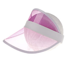 Load image into Gallery viewer, PVC Outdoor Transparent Sun Hat Visor Cap for Male / Female