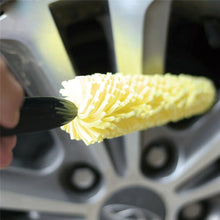 Load image into Gallery viewer, Universal Auto Car Accessories Car Rims Care Tire Wheel Washing Brush Plastic Handle Vehicle Wheel Cleaning Brush Washing Sponge, Wheel Cleaning Brush