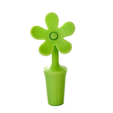 Load image into Gallery viewer, 5 PCS Silicone Wine Stopper Flower Beer Stopper, 5 PCS Flower Shape(Green), 5 PCS Flower Shape(Purple), 5 PCS Flower Shape(Red), 5 PCS Flower Shape(Blue)