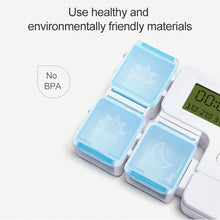 Load image into Gallery viewer, Portable Intelligent Plastic Storage Box Electronic Timing Reminder Medicine Boxes