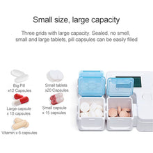 Load image into Gallery viewer, Portable Intelligent Plastic Storage Box Electronic Timing Reminder Medicine Boxes