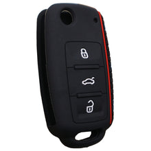 Load image into Gallery viewer, Do not Touch My Key Style Silicone Car Key Cover for Volkswagen Jetta Polo Passat Skoda Tiguan Golf, For Volkswagen Jetta Polo Passat Skoda Tiguan Golf