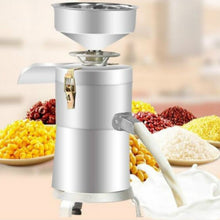 Load image into Gallery viewer, Household Stainless Steel Refiner Large Capacity  Slurry Separation Fresh Grinding Soymilk Tofu Machine, CN Plug, 100/1100W, 125/1500W, 130/1800W, 150/2200W