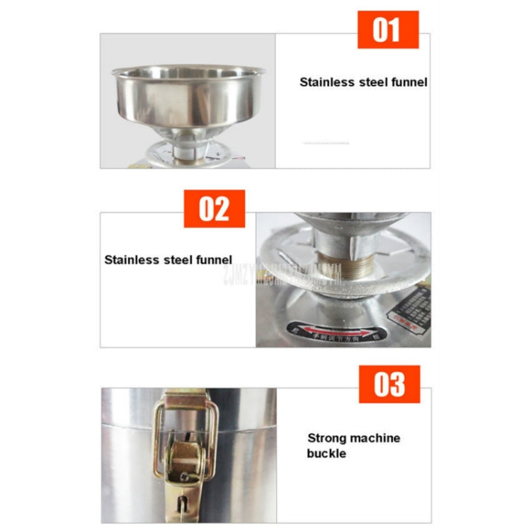 Household Stainless Steel Refiner Large Capacity  Slurry Separation Fresh Grinding Soymilk Tofu Machine, CN Plug, 100/1100W, 125/1500W, 130/1800W, 150/2200W