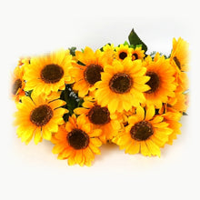 Load image into Gallery viewer, 2 PCS Creative Elegant Artificial Bouquet Sunflower Wedding Party Decoration, Sunflower