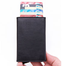 Load image into Gallery viewer, Magnetic RFID Bag Multifunctional Aluminum Automatic Pop-up Credit Card Package