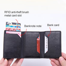 Load image into Gallery viewer, Magnetic RFID Bag Multifunctional Aluminum Automatic Pop-up Credit Card Package