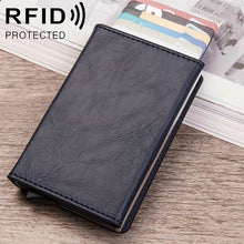Load image into Gallery viewer, Magnetic RFID Bag Multifunctional Aluminum Automatic Pop-up Credit Card Package