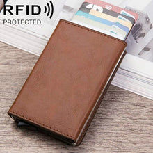 Load image into Gallery viewer, Magnetic RFID Bag Multifunctional Aluminum Automatic Pop-up Credit Card Package