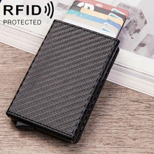 Load image into Gallery viewer, Magnetic RFID Bag Multifunctional Aluminum Automatic Pop-up Credit Card Package