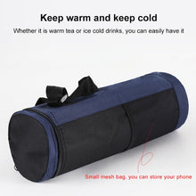 Load image into Gallery viewer, Insulation Pot Cup Set Hot Water Bottle Protective Cover Outdoor Picnic Travel Slung Fresh-keeping Cup Bag, 1.1 - 2L