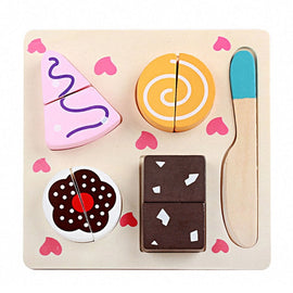 Children Wooden Cutting Fruits and Vegetables Educational Toys Kitchen Pretend Game Cooking Educational Toys