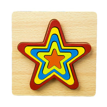 Load image into Gallery viewer, DIY Creative 3D Wooden Puzzle Geometry Shape Puzzle Children Educational Toys