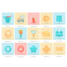 Load image into Gallery viewer, Outdoor Play Water Play Sand Soft Silicone Material Tool Children Play WaterToy Set