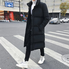 Load image into Gallery viewer, Mens Long Down Jacket Coat Winter Parkas Thick Warm Slim Fit Male Overcoat, M, L, XL, XXL, XXXL, XXXXL, 5XL