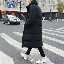 Load image into Gallery viewer, Mens Long Down Jacket Coat Winter Parkas Thick Warm Slim Fit Male Overcoat, M, L, XL, XXL, XXXL, XXXXL, 5XL