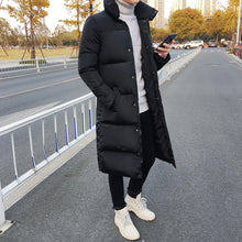 Load image into Gallery viewer, Mens Long Down Jacket Coat Winter Parkas Thick Warm Slim Fit Male Overcoat, M, L, XL, XXL, XXXL, XXXXL, 5XL