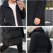 Load image into Gallery viewer, Mens Long Down Jacket Coat Winter Parkas Thick Warm Slim Fit Male Overcoat, M, L, XL, XXL, XXXL, XXXXL, 5XL