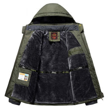 Load image into Gallery viewer, Winter Fleece Military Jackets Men Windproof Waterproof Outwear Parka Windbreaker Warm Coat, XL, XXL, XXXL, XXXXL, XXXXXL, XXXXXXL, XXXXXXXL, XXXXXXXXL, XXXXXXXXXL