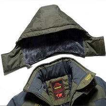 Load image into Gallery viewer, Winter Fleece Military Jackets Men Windproof Waterproof Outwear Parka Windbreaker Warm Coat, XL, XXL, XXXL, XXXXL, XXXXXL, XXXXXXL, XXXXXXXL, XXXXXXXXL, XXXXXXXXXL