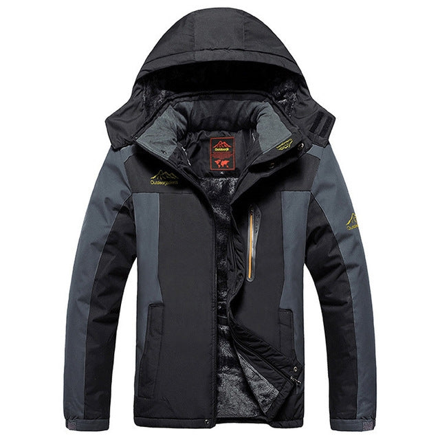 Winter Fleece Military Jackets Men Windproof Waterproof Outwear Parka Windbreaker Warm Coat, XL, XXL, XXXL, XXXXL, XXXXXL, XXXXXXL, XXXXXXXL, XXXXXXXXL, XXXXXXXXXL