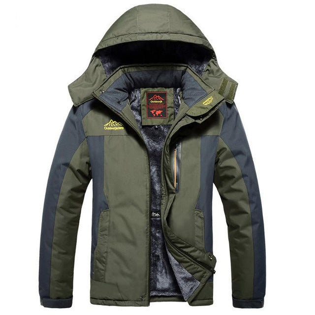 Winter Fleece Military Jackets Men Windproof Waterproof Outwear Parka Windbreaker Warm Coat, XL, XXL, XXXL, XXXXL, XXXXXL, XXXXXXL, XXXXXXXL, XXXXXXXXL, XXXXXXXXXL