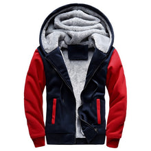 Load image into Gallery viewer, Winter parka men plus velvet warm windproof coats Large Size hooded jackets, M, L, XL, XXL, XXXL, 4XL, 5XL