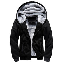 Load image into Gallery viewer, Winter parka men plus velvet warm windproof coats Large Size hooded jackets, M, L, XL, XXL, XXXL, 4XL, 5XL