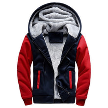 Load image into Gallery viewer, Winter parka men plus velvet warm windproof coats Large Size hooded jackets, M, L, XL, XXL, XXXL, 4XL, 5XL