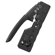 Load image into Gallery viewer, Multifunctional Seven-type Through-hole Crystal Head 6P8P Wire Stripping Network Tool Extrusion Crimping Wire Network Cable Pliers