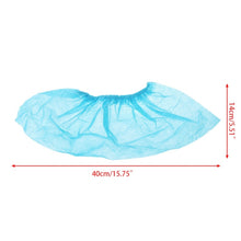 Load image into Gallery viewer, 100 PCS Disposable Shoe Covers Indoor Cleaning Floor Non-Woven Fabric Overshoes, Non-Woven Fabric Overshoes